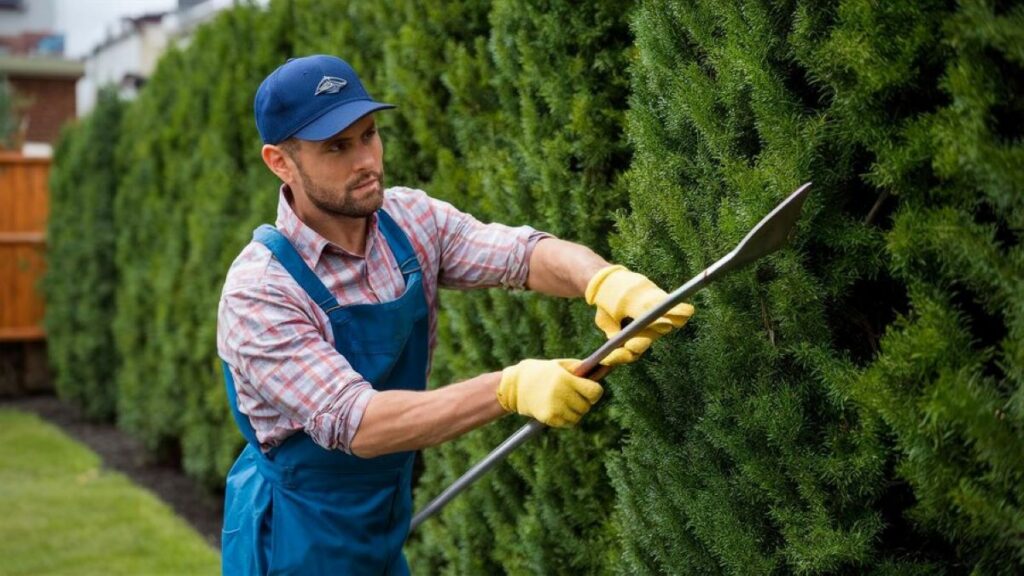 hedge trimming service